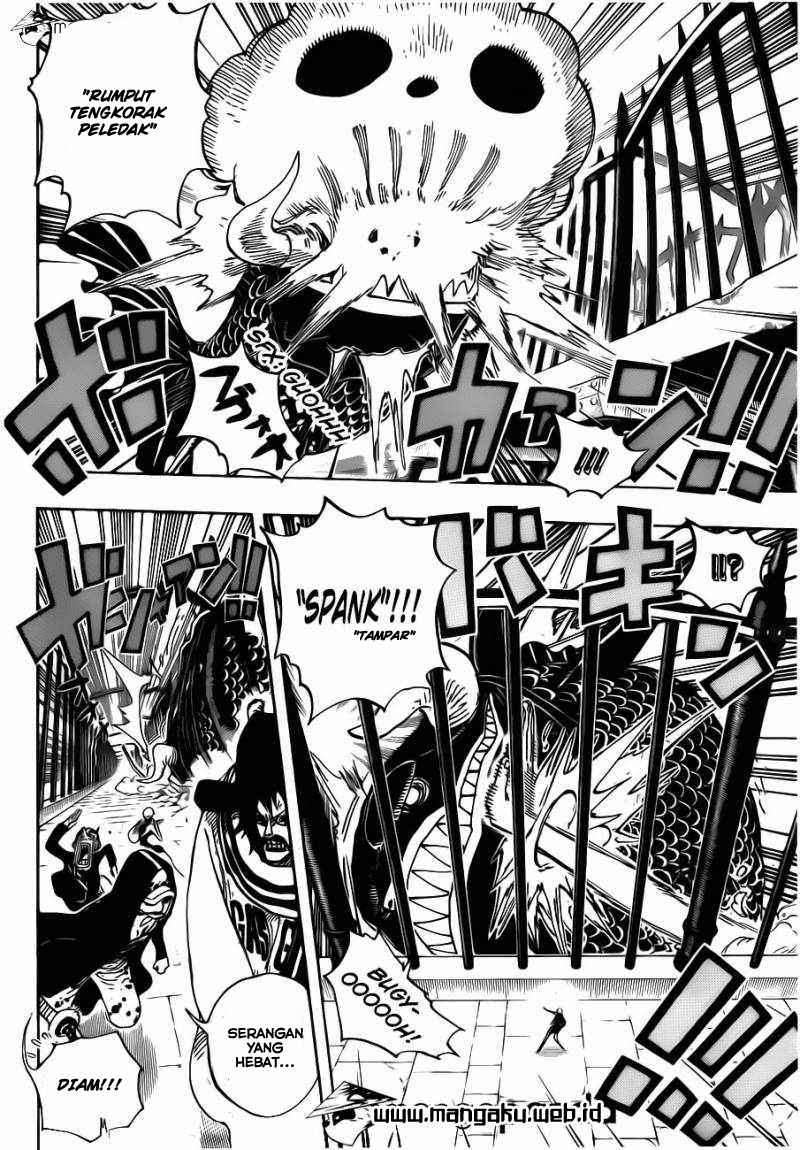 One Piece Chapter 710 - halaman 7