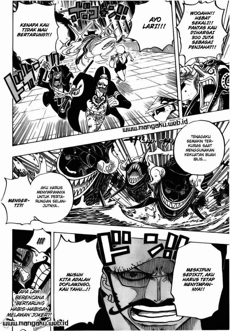 One Piece Chapter 710 - halaman 9