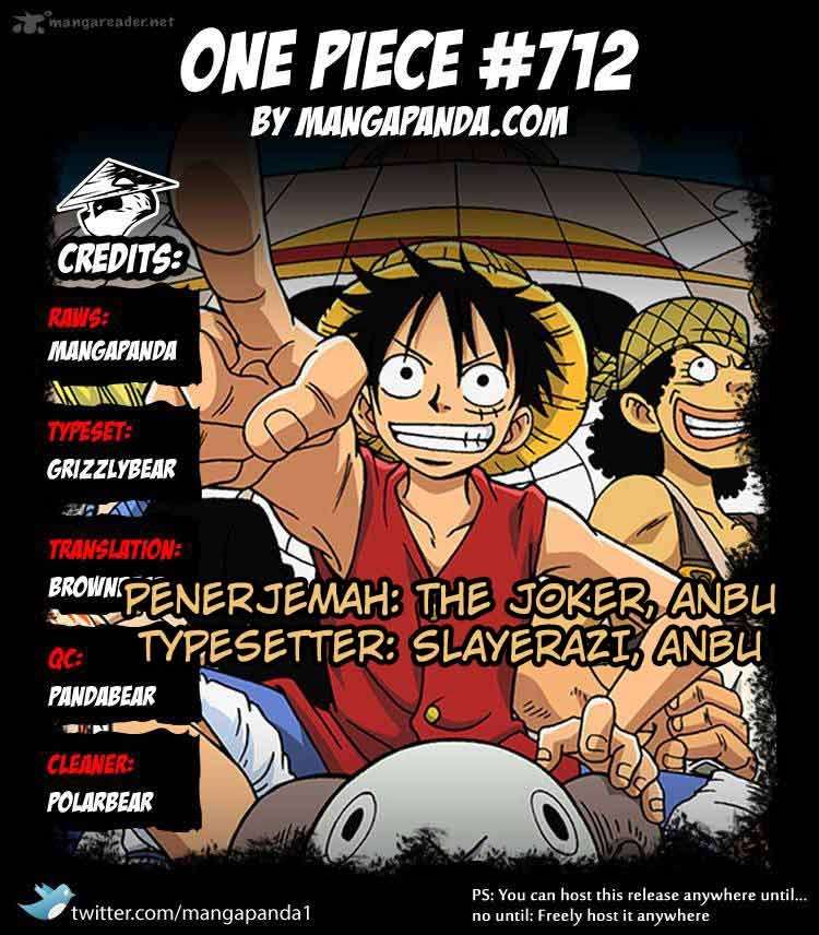 One Piece Chapter 712 - halaman 1