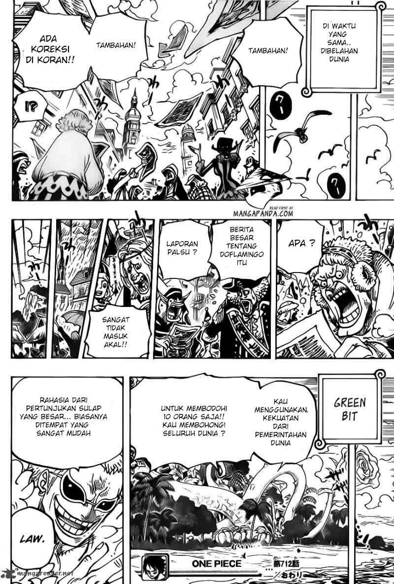 One Piece Chapter 712 - halaman 19
