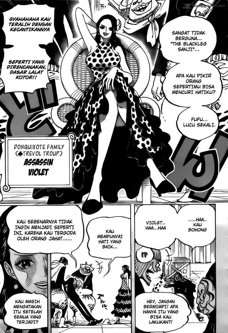 One Piece Chapter 712 - halaman 5