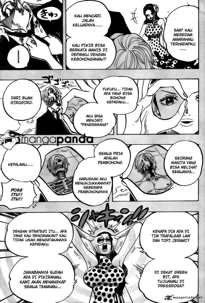 One Piece Chapter 712 - halaman 7