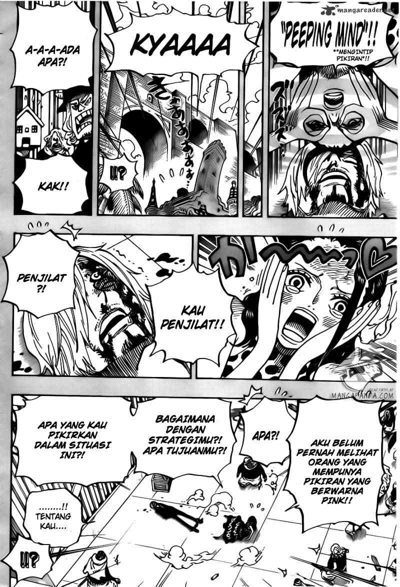 One Piece Chapter 712 - halaman 8