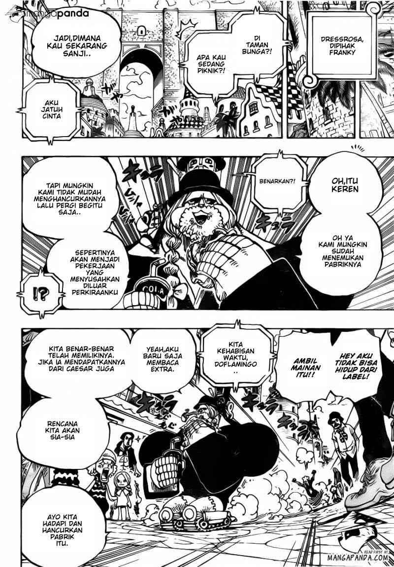 One Piece Chapter 713 - halaman 13