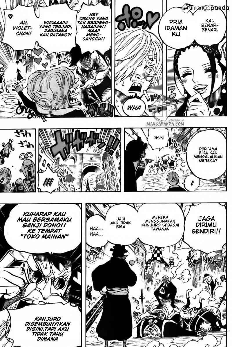 One Piece Chapter 713 - halaman 16