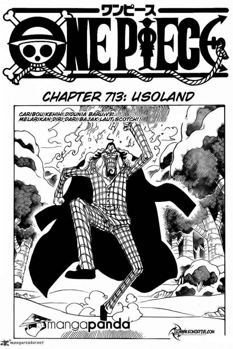 One Piece Chapter 713 - halaman 3