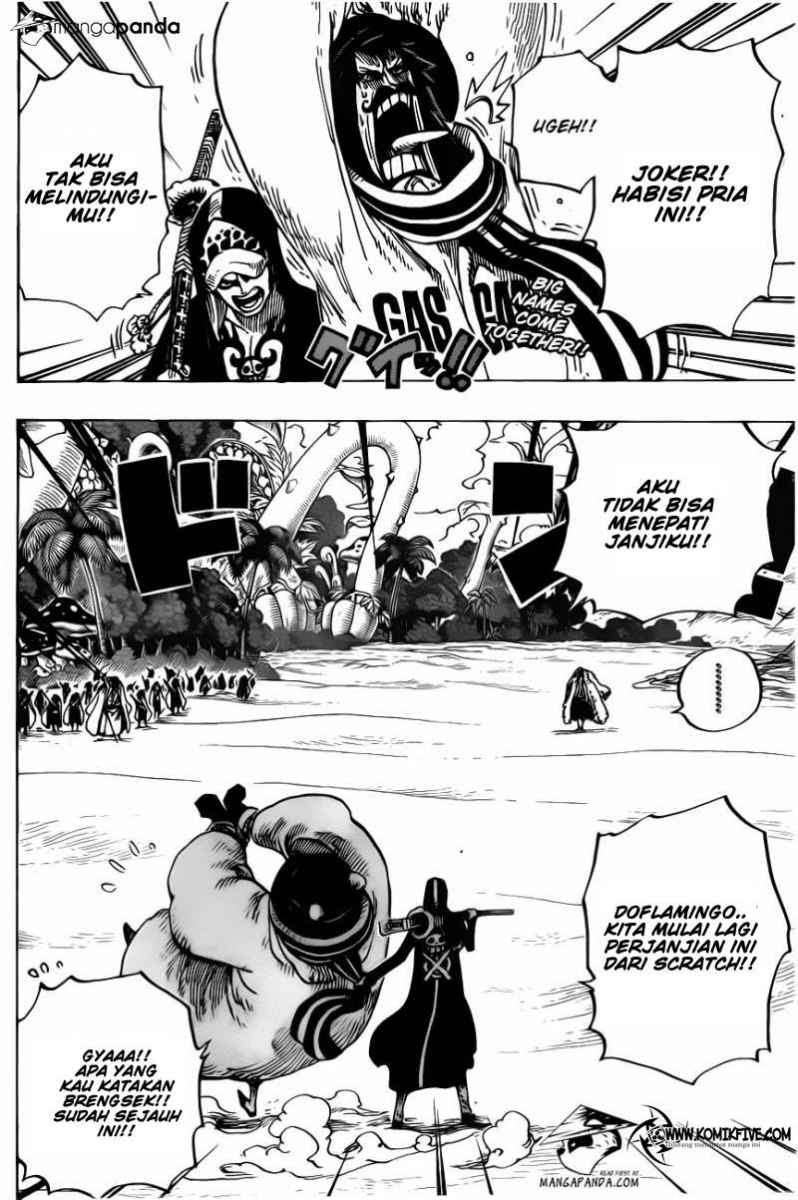 One Piece Chapter 713 - halaman 4