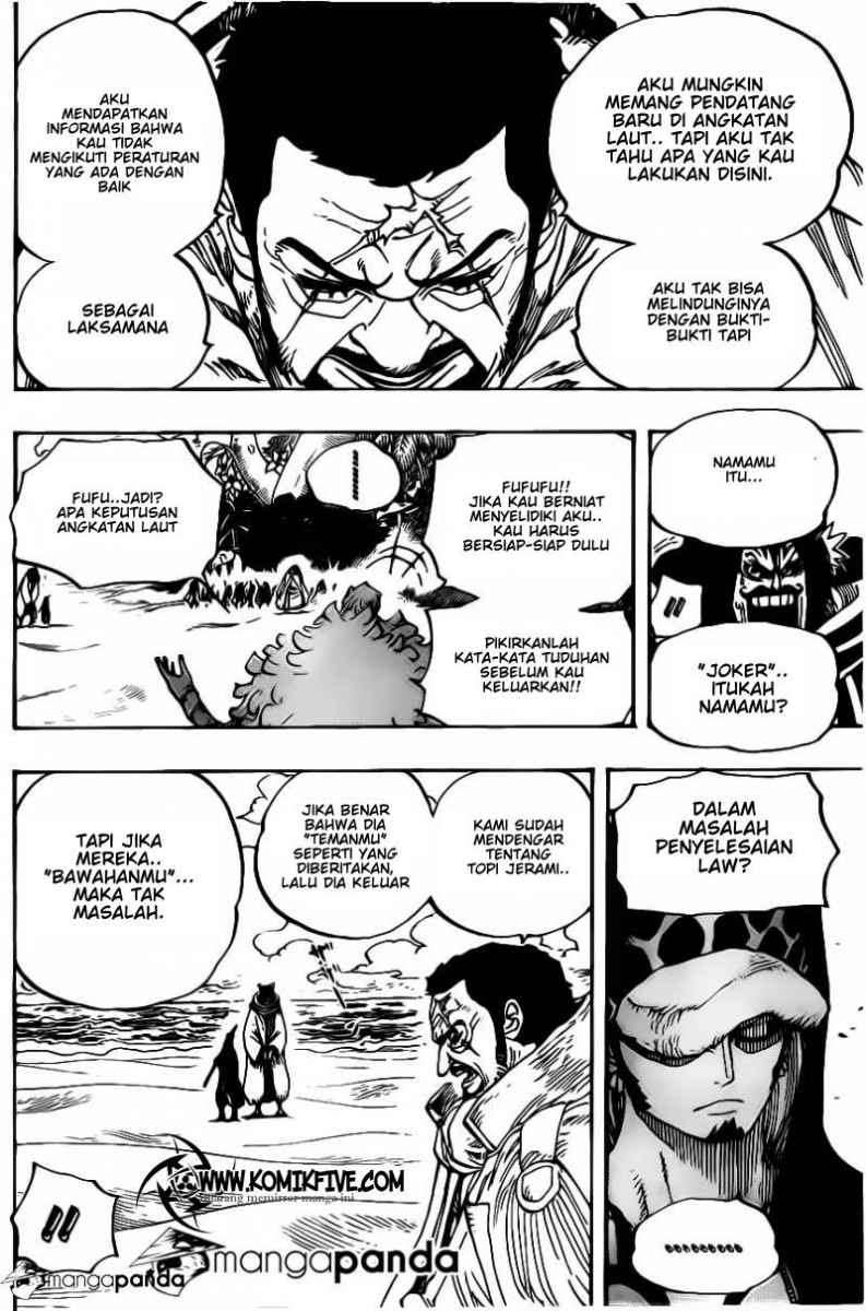 One Piece Chapter 713 - halaman 6