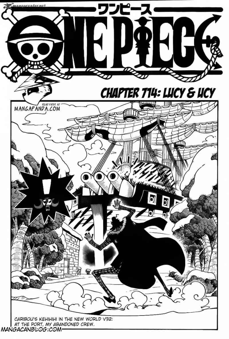 One Piece Chapter 714 - halaman 1