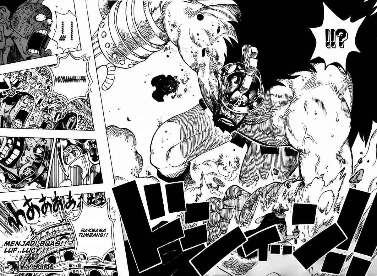 One Piece Chapter 714 - halaman 18