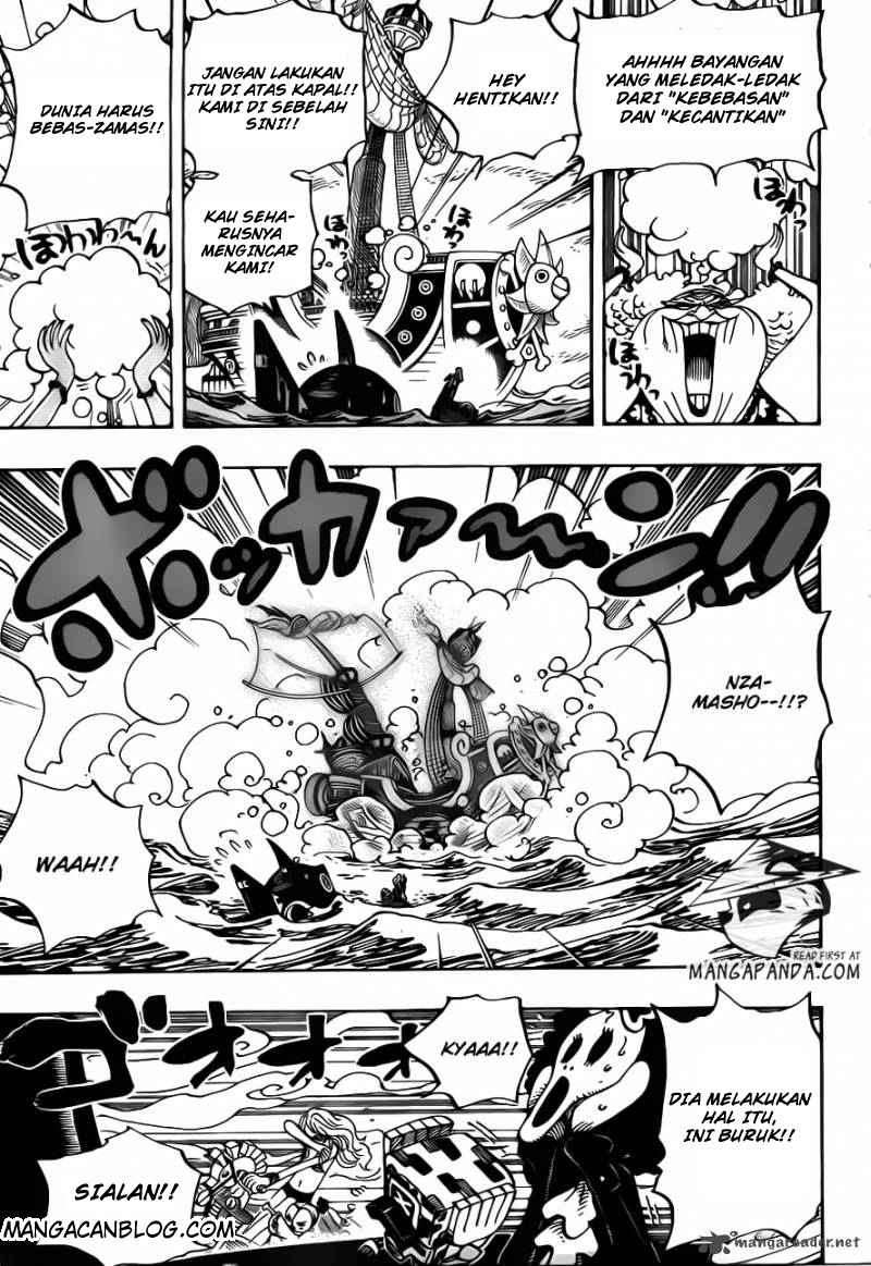 One Piece Chapter 714 - halaman 5
