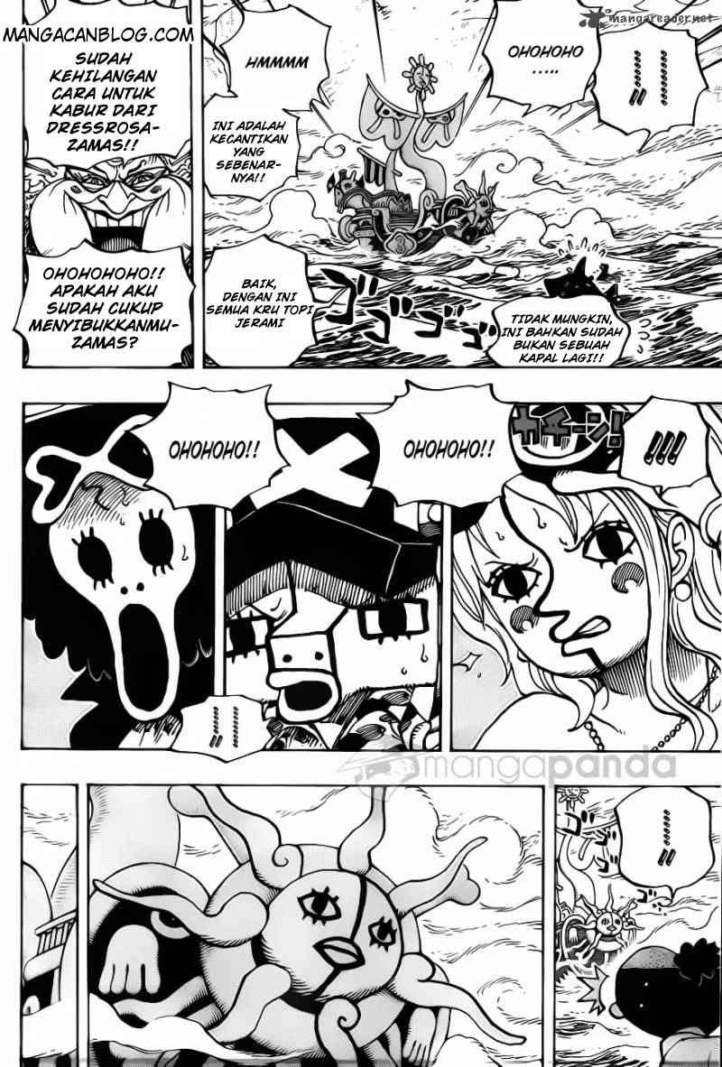 One Piece Chapter 714 - halaman 6