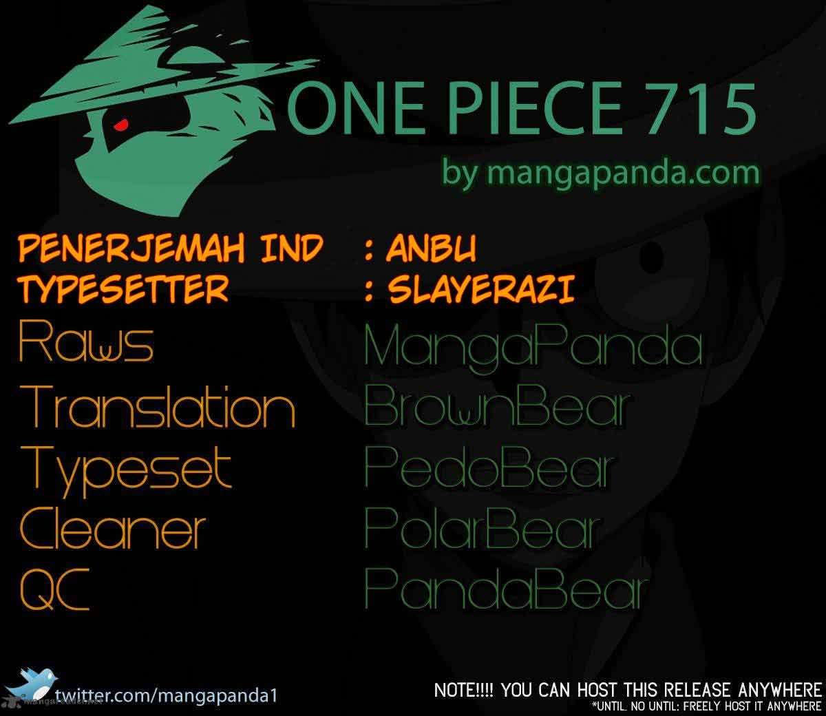 One Piece Chapter 715 - halaman 1