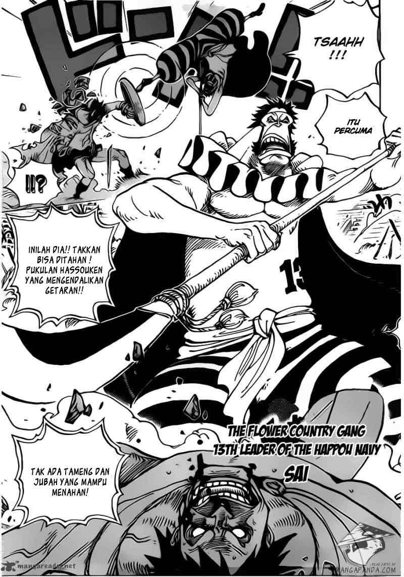 One Piece Chapter 715 - halaman 8
