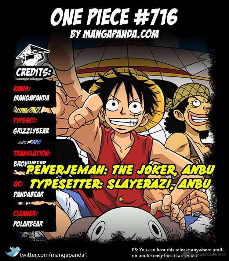 One Piece Chapter 716 - halaman 1