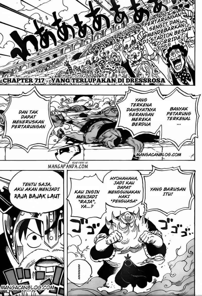 One Piece Chapter 717 - halaman 1