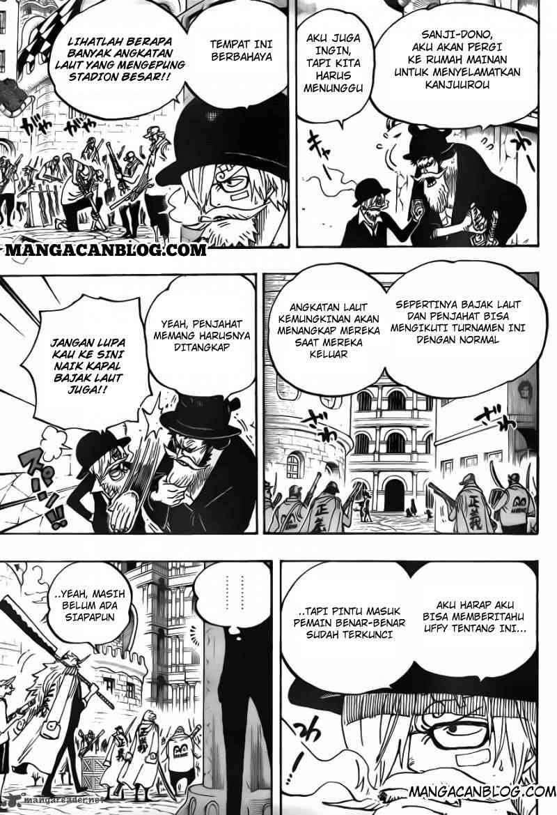 One Piece Chapter 717 - halaman 6