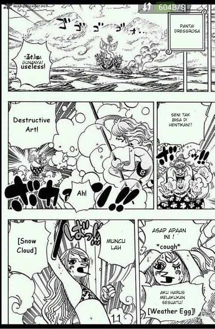 One Piece Chapter 718 - halaman 11