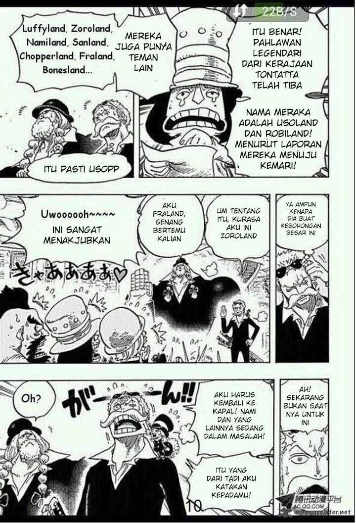 One Piece Chapter 718 - halaman 12