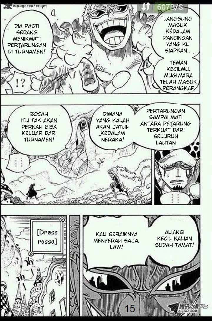 One Piece Chapter 718 - halaman 15