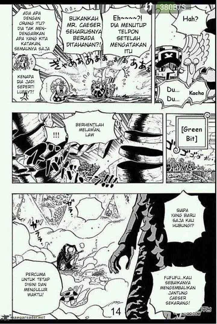 One Piece Chapter 718 - halaman 16