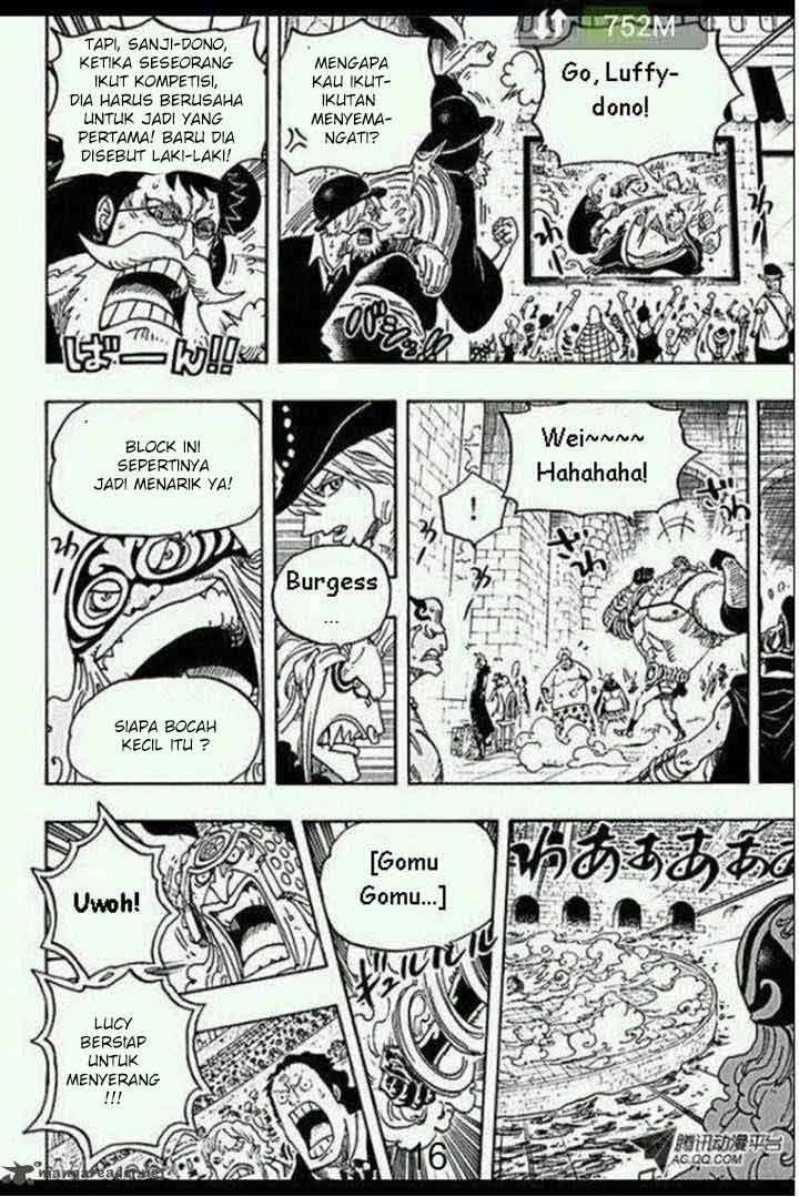One Piece Chapter 718 - halaman 17