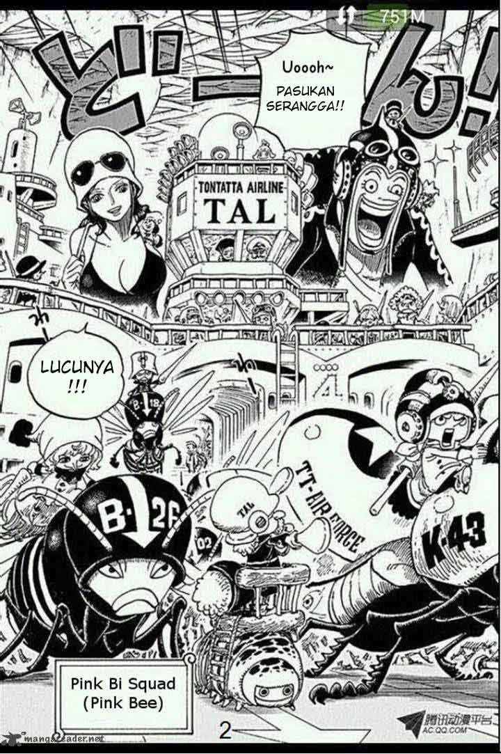 One Piece Chapter 718 - halaman 4
