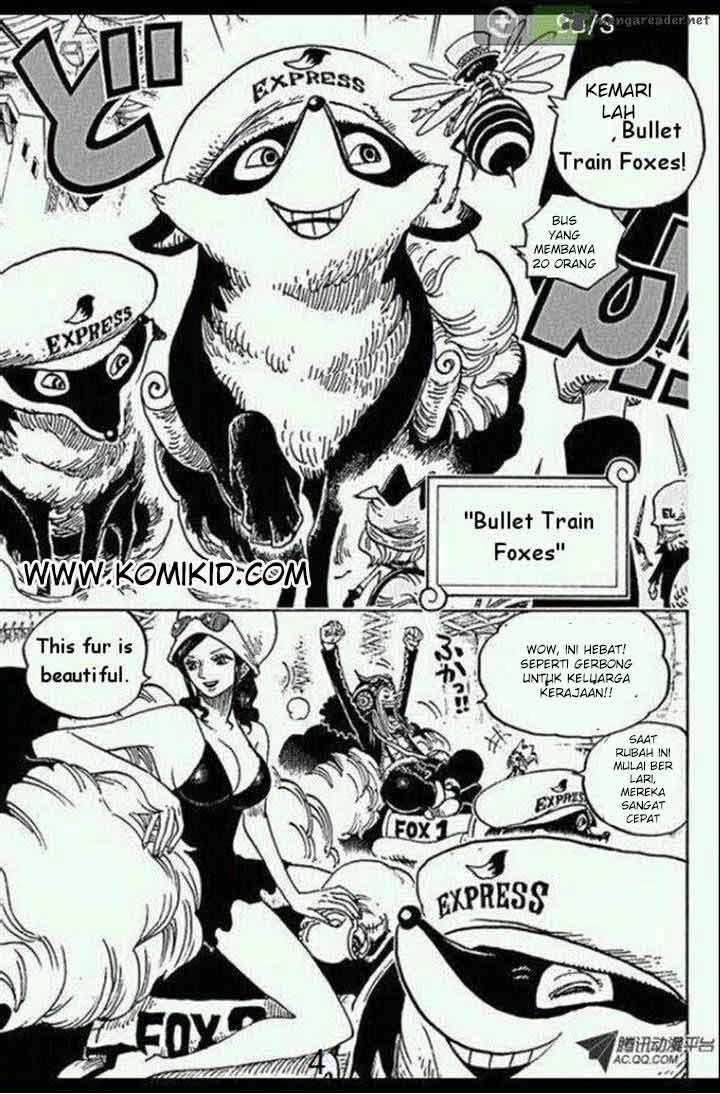 One Piece Chapter 718 - halaman 6