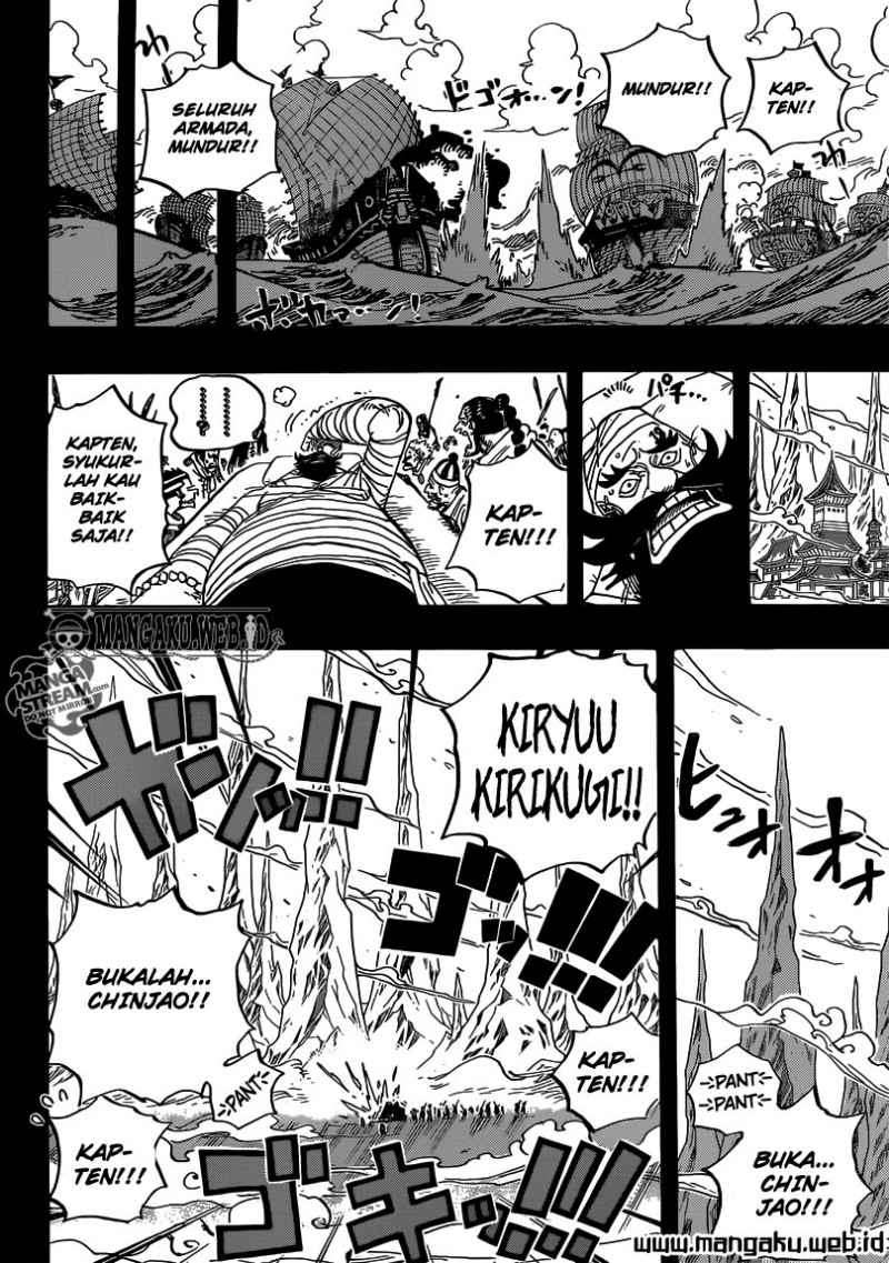 One Piece Chapter 719 - halaman 11