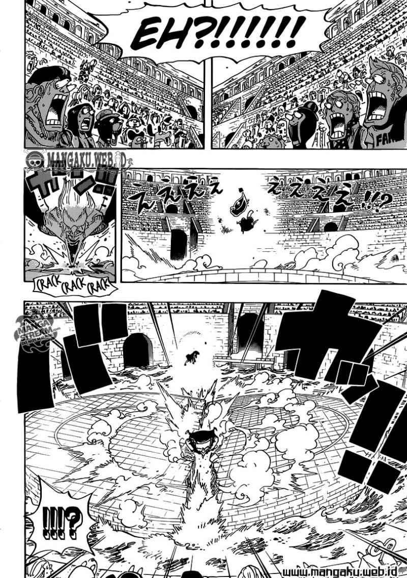 One Piece Chapter 719 - halaman 16