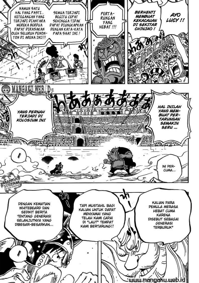 One Piece Chapter 719 - halaman 4