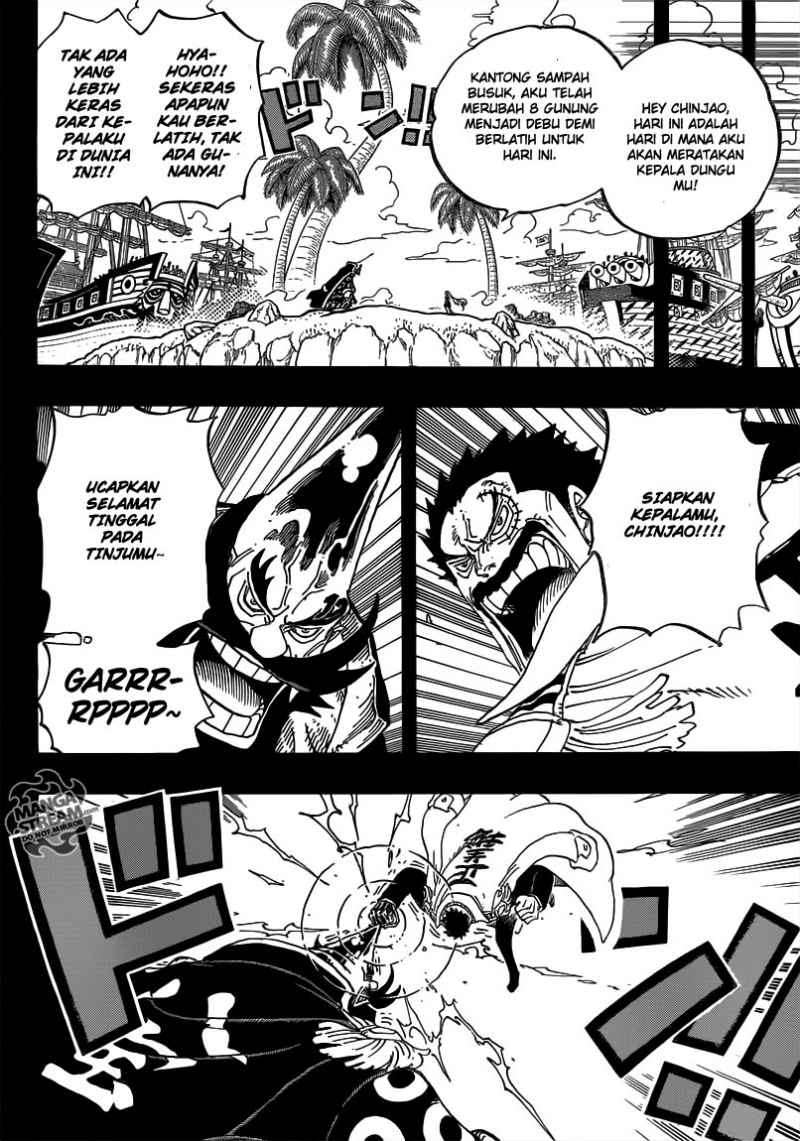 One Piece Chapter 719 - halaman 9