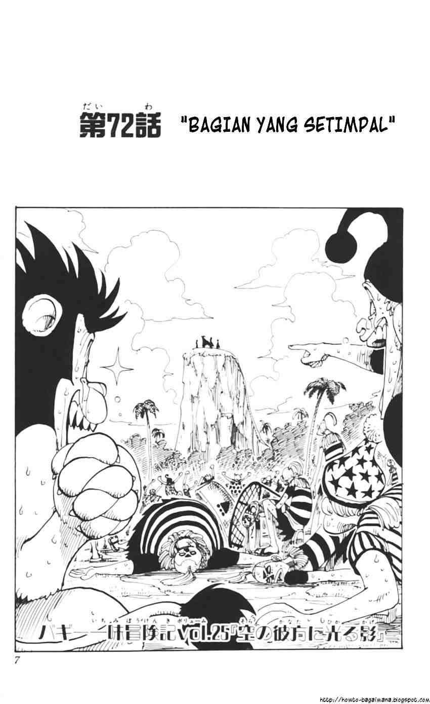 One Piece Chapter 72 - halaman 3