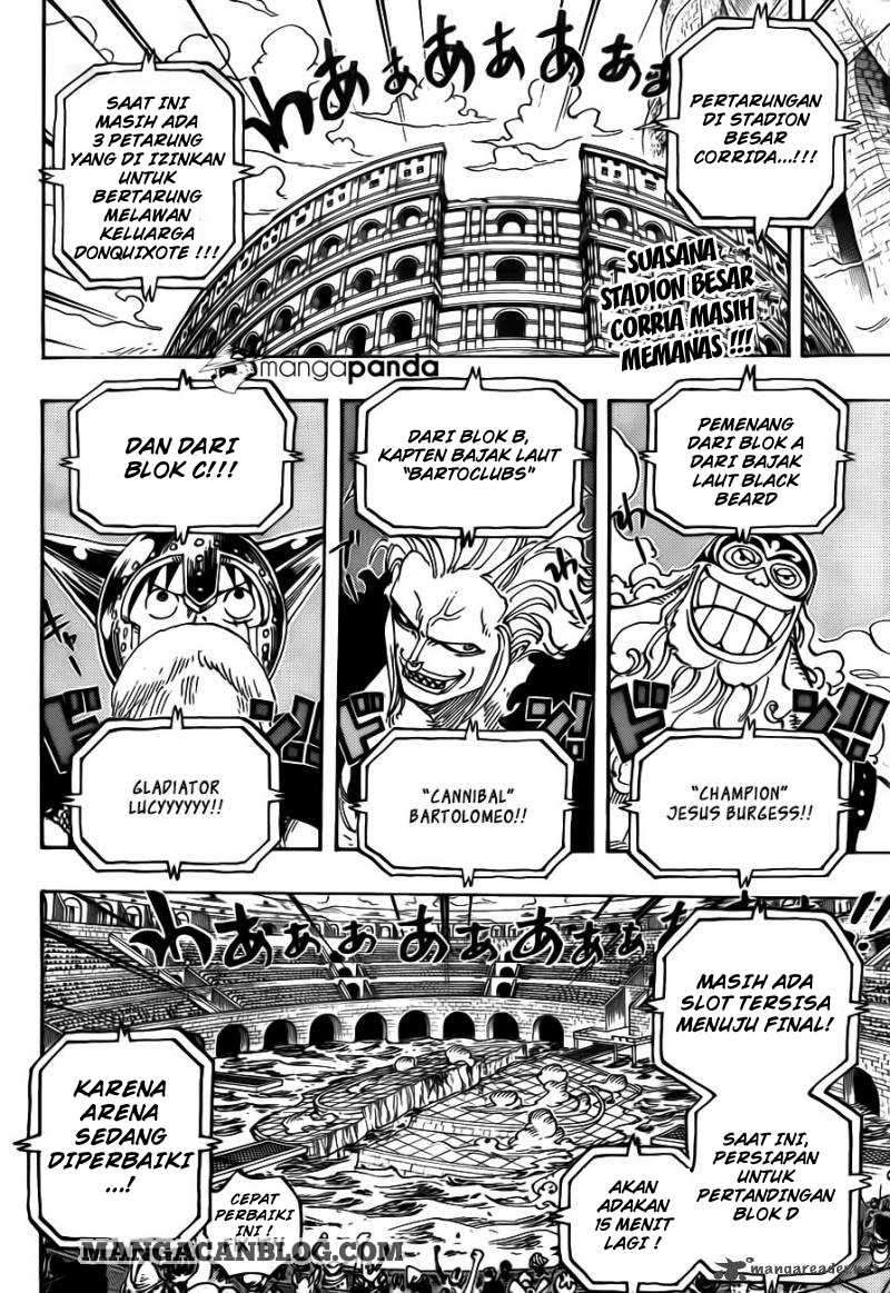 One Piece Chapter 720 - halaman 3