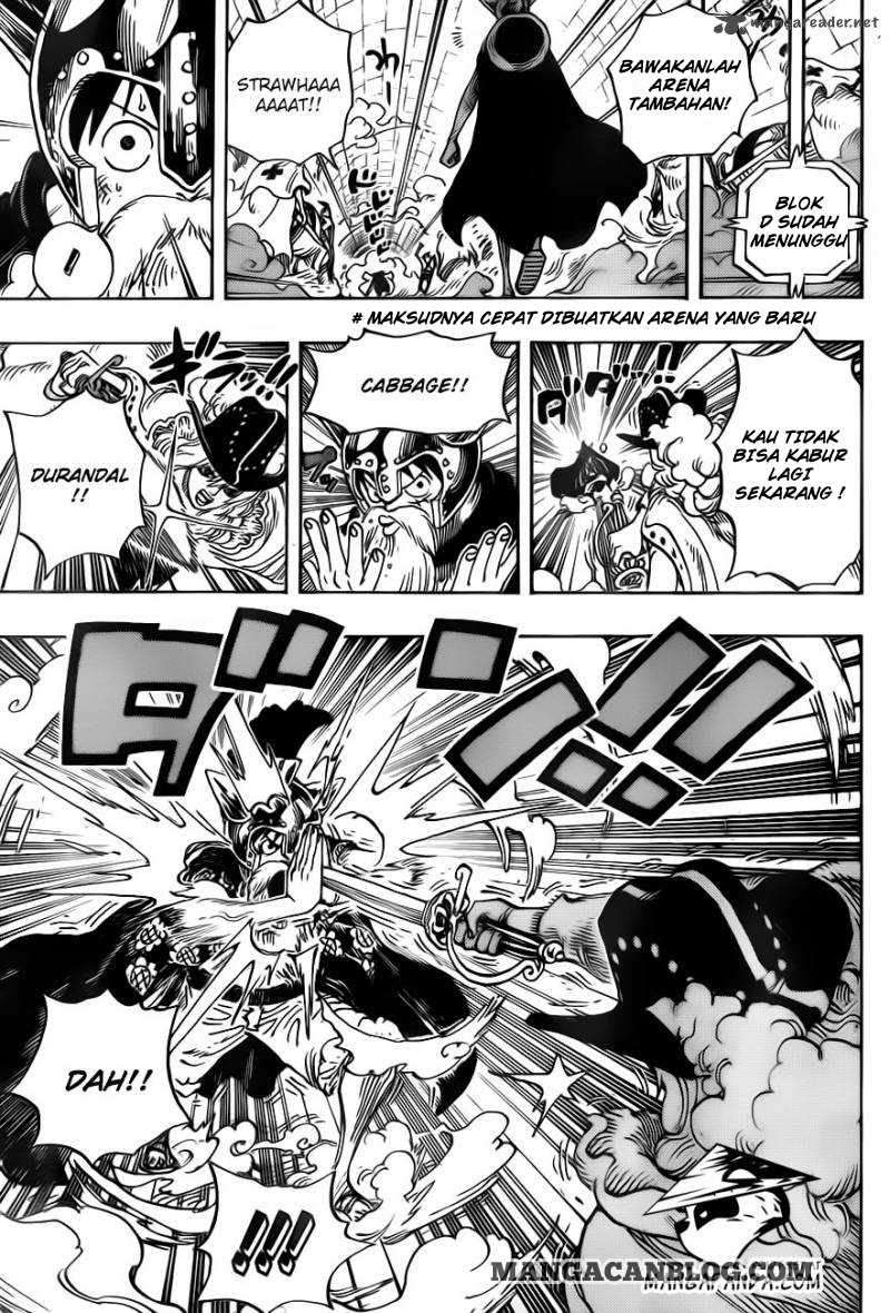 One Piece Chapter 720 - halaman 4