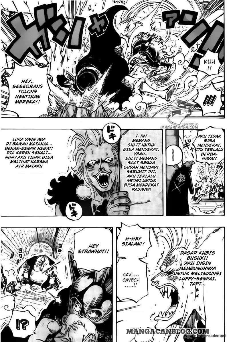 One Piece Chapter 720 - halaman 8