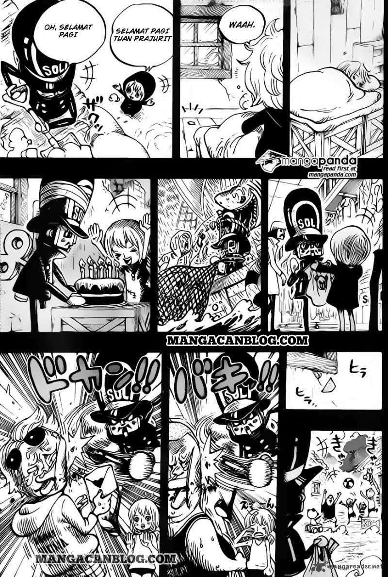 One Piece Chapter 721 - halaman 16