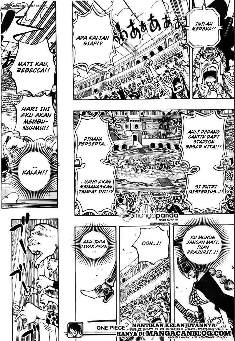 One Piece Chapter 721 - halaman 19