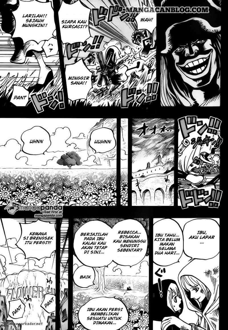 One Piece Chapter 721 - halaman 8