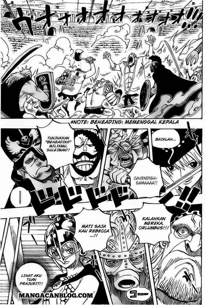 One Piece Chapter 722 - halaman 10