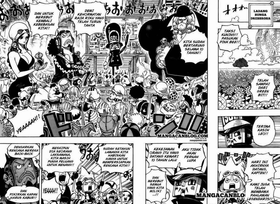 One Piece Chapter 722 - halaman 11