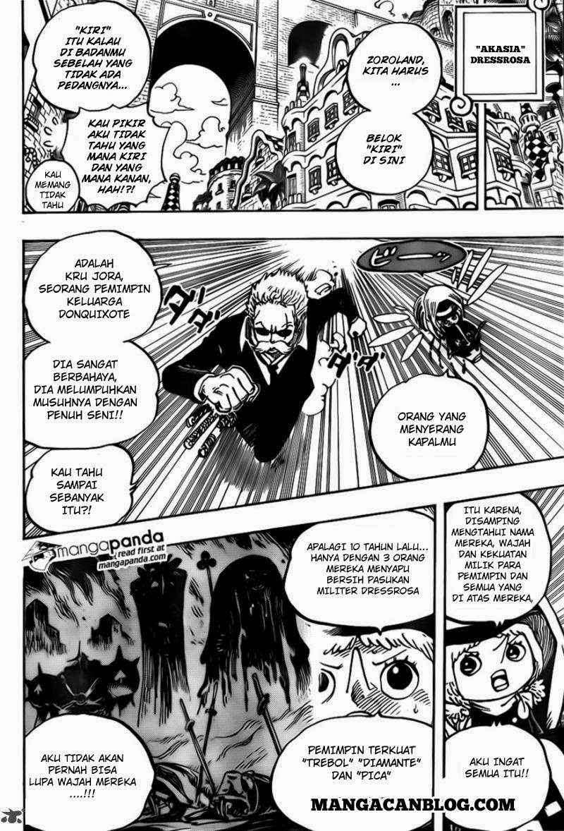 One Piece Chapter 722 - halaman 12