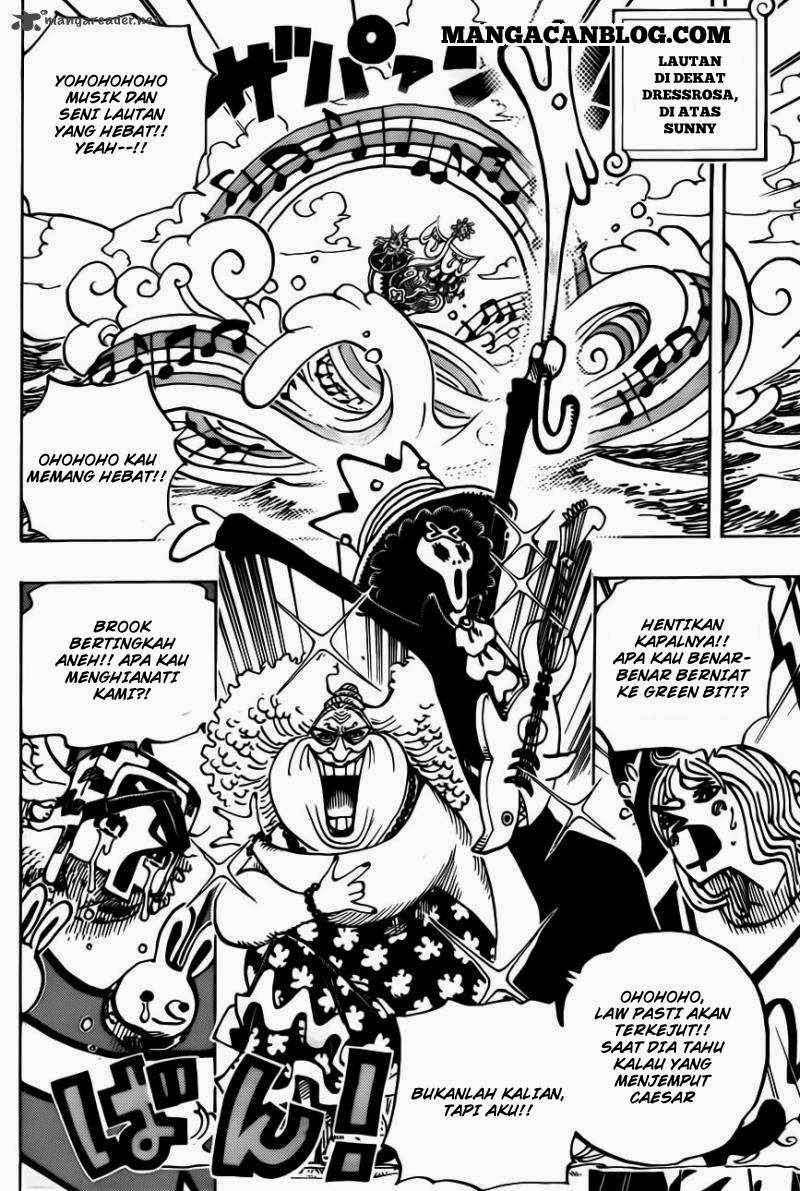 One Piece Chapter 722 - halaman 14