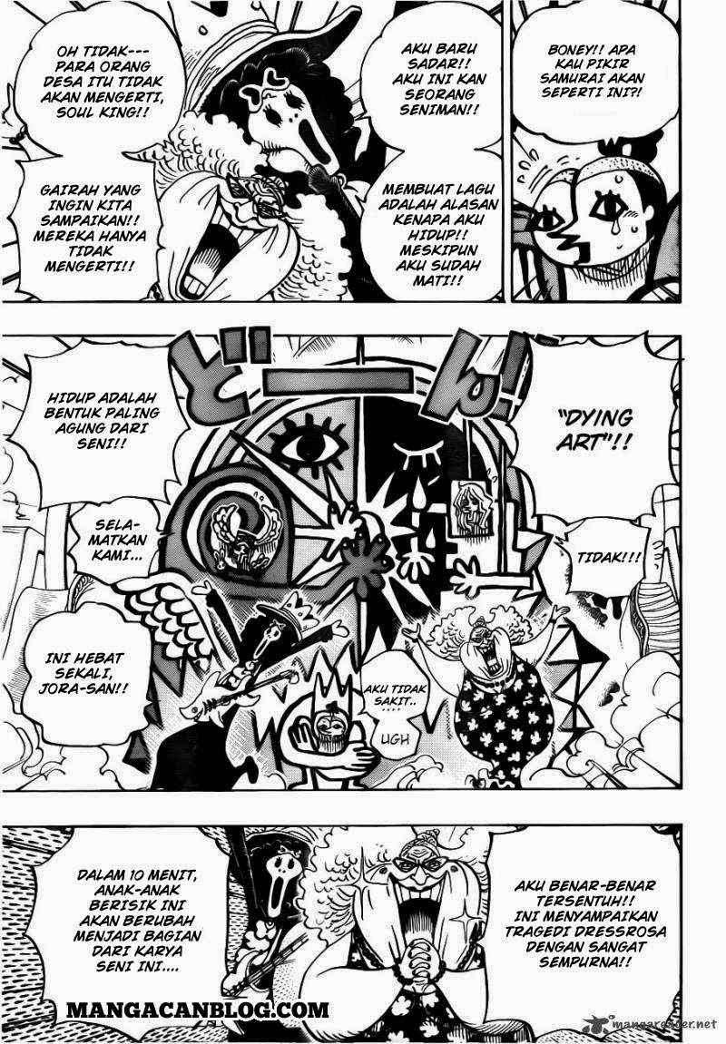 One Piece Chapter 722 - halaman 15