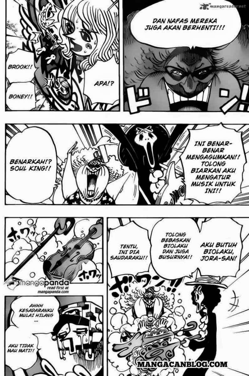 One Piece Chapter 722 - halaman 16