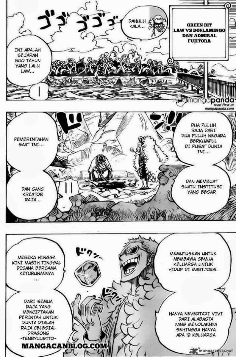 One Piece Chapter 722 - halaman 18