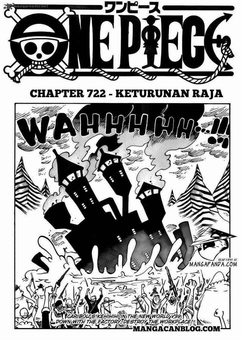 One Piece Chapter 722 - halaman 2