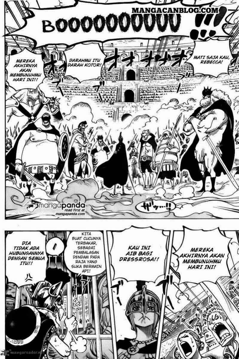 One Piece Chapter 722 - halaman 3