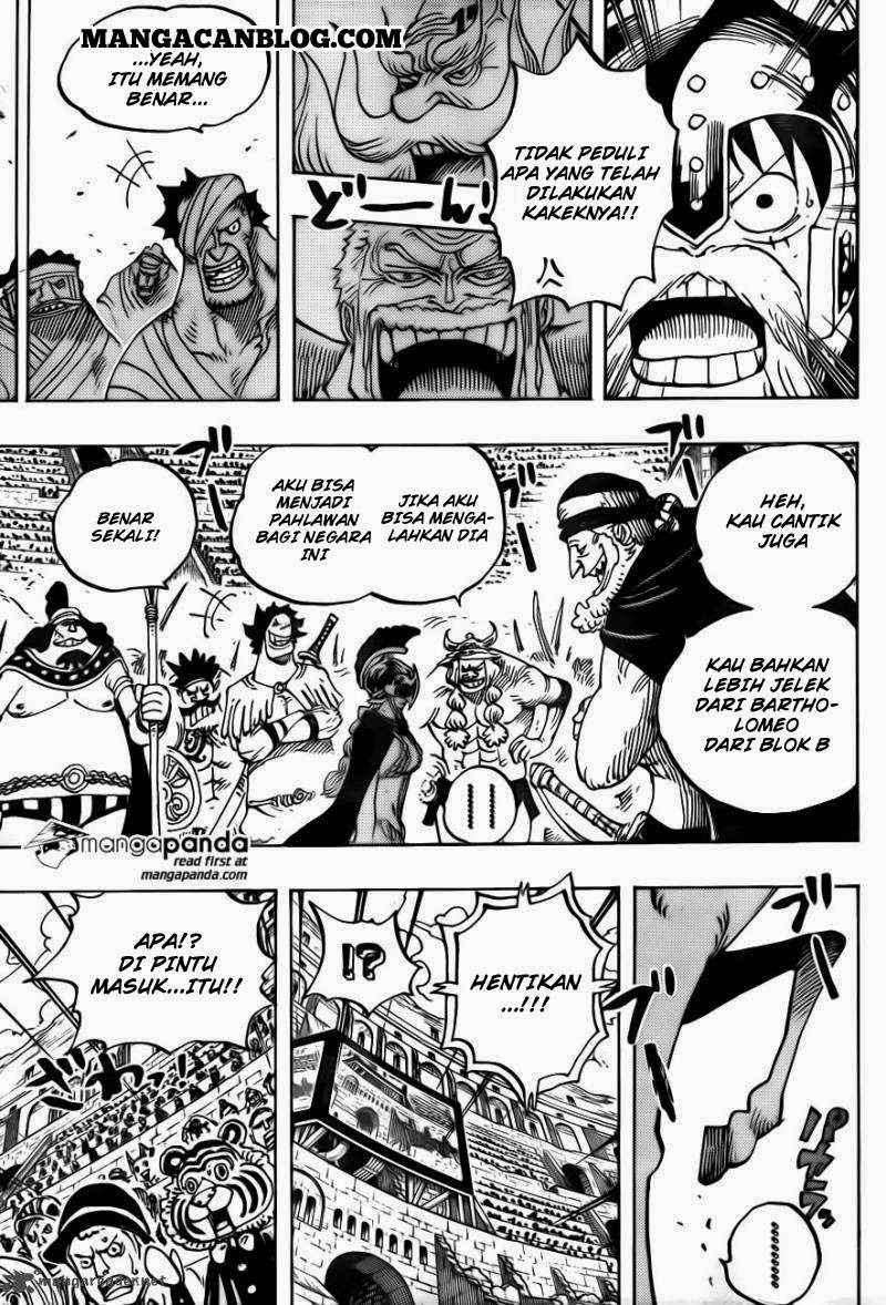 One Piece Chapter 722 - halaman 4