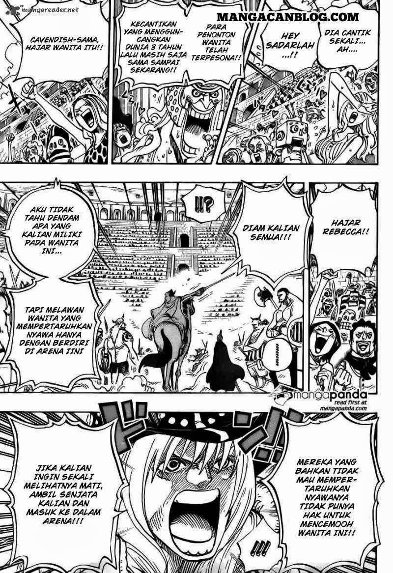 One Piece Chapter 722 - halaman 6